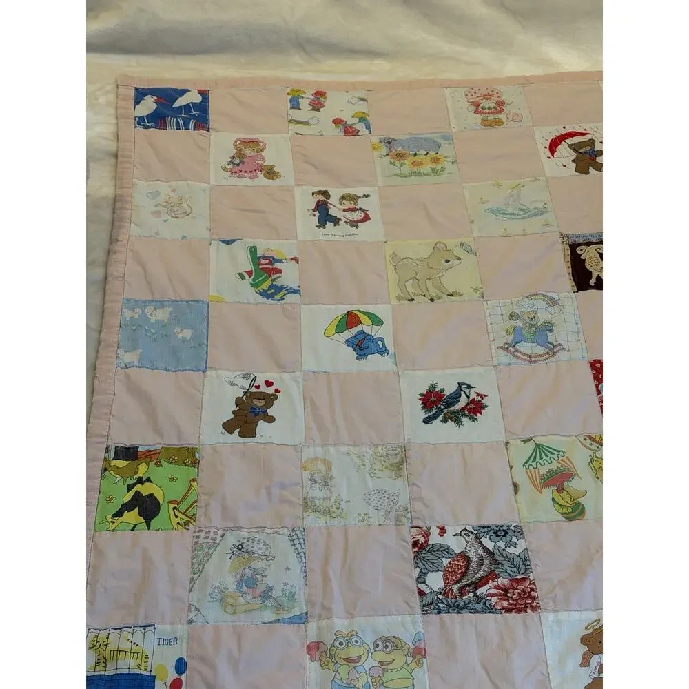 Handmade vintage patchwork